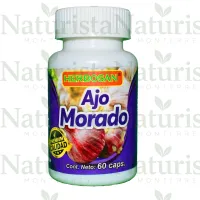 Ajo morado cápsulas