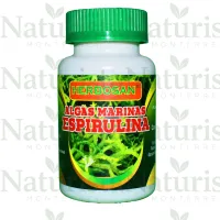 Algas marinas espirulina cápsulas