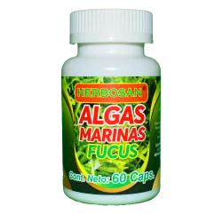Algas marinas fucus cápsulas Herbosan Algas marinas fucus cápsulas Herbosan