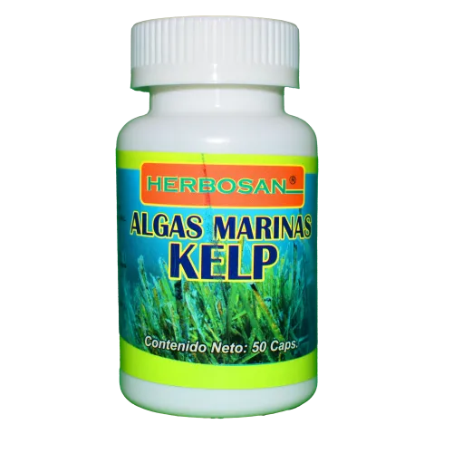 Algas marinas kelp cápsulas Herbosan Algas marinas kelp cápsulas Herbosan