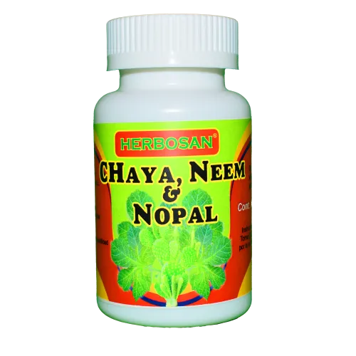 Chaya neem y nopal cápsulas Herbosan