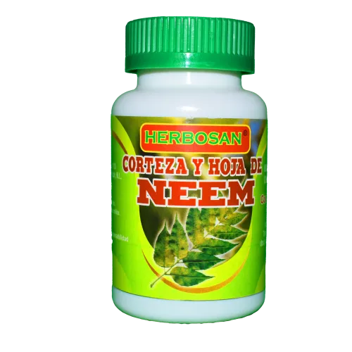 Corteza y hoja de neem cápsulas Herbosan