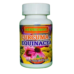 Curcuma y equinacea cápsulas Herbosan