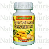 Curcuma y gengibre cápsulas