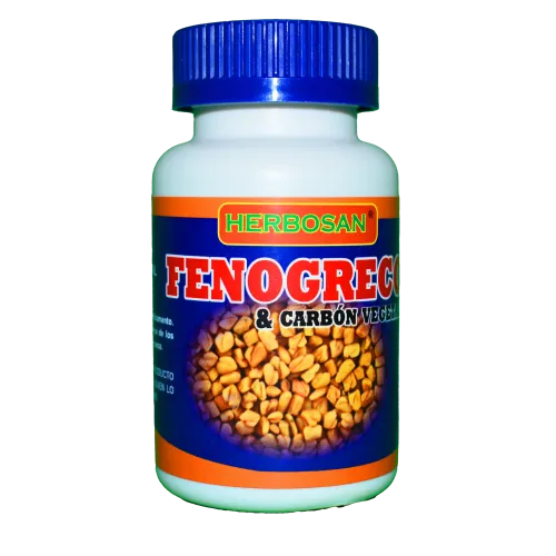 Fenogreco y carbon vegetal cápsulas Herbosan Fenogreco y carbon vegetal cápsulas Herbosan