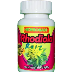Rhodiola raiz cápsulas Herbosan