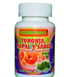 Toronja nopal y sábila cápsulas Herbosan
