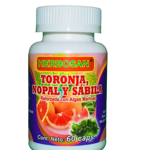 Toronja nopal y sábila cápsulas Herbosan