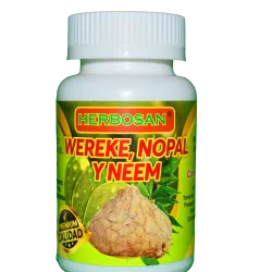 Wereke nopal y neem cápsulas Herbosan